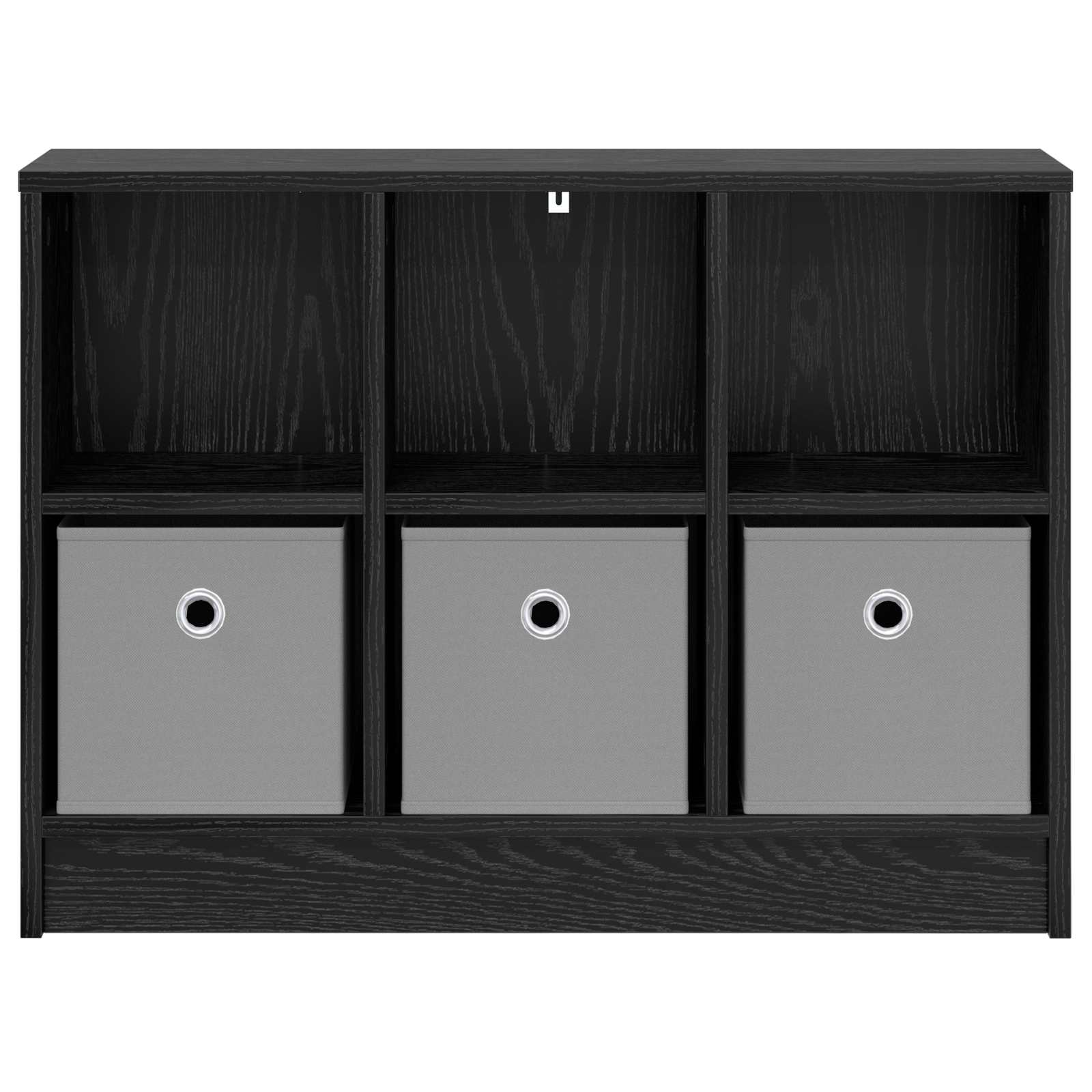 vidaXL Sideboard Black Oak 73.5 x 22.5 x 53.5 cm 6