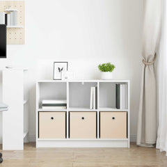 vidaXL Sideboard White 88.5 x 27.5 x 63.5 cm 4