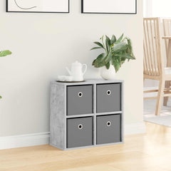 vidaXL Sideboard Concrete Grey 49.5 x 22 x 47 cm 4