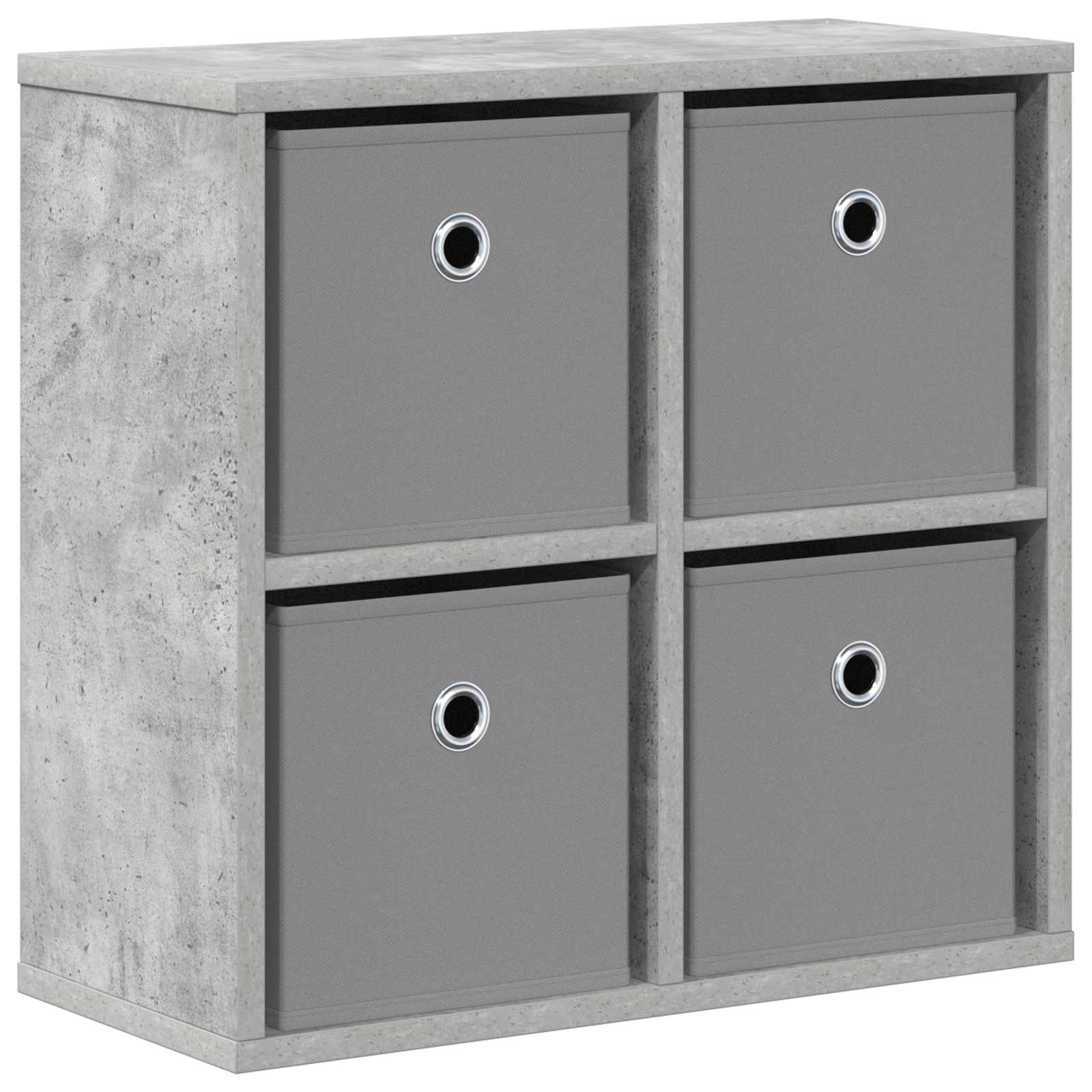 vidaXL Sideboard Concrete Grey 49.5 x 22 x 47 cm 2