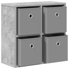 vidaXL Sideboard Concrete Grey 49.5 x 22 x 47 cm 5