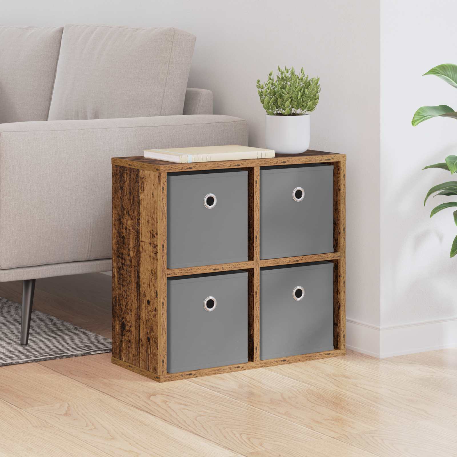 vidaXL Sideboard Old Wood 49.5 x 22 x 47 cm 1