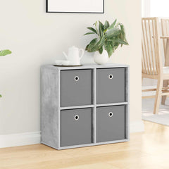 vidaXL Sideboard Concrete Grey 59.5 x 27 x 57 cm 4
