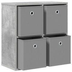 vidaXL Sideboard Concrete Grey 59.5 x 27 x 57 cm 5