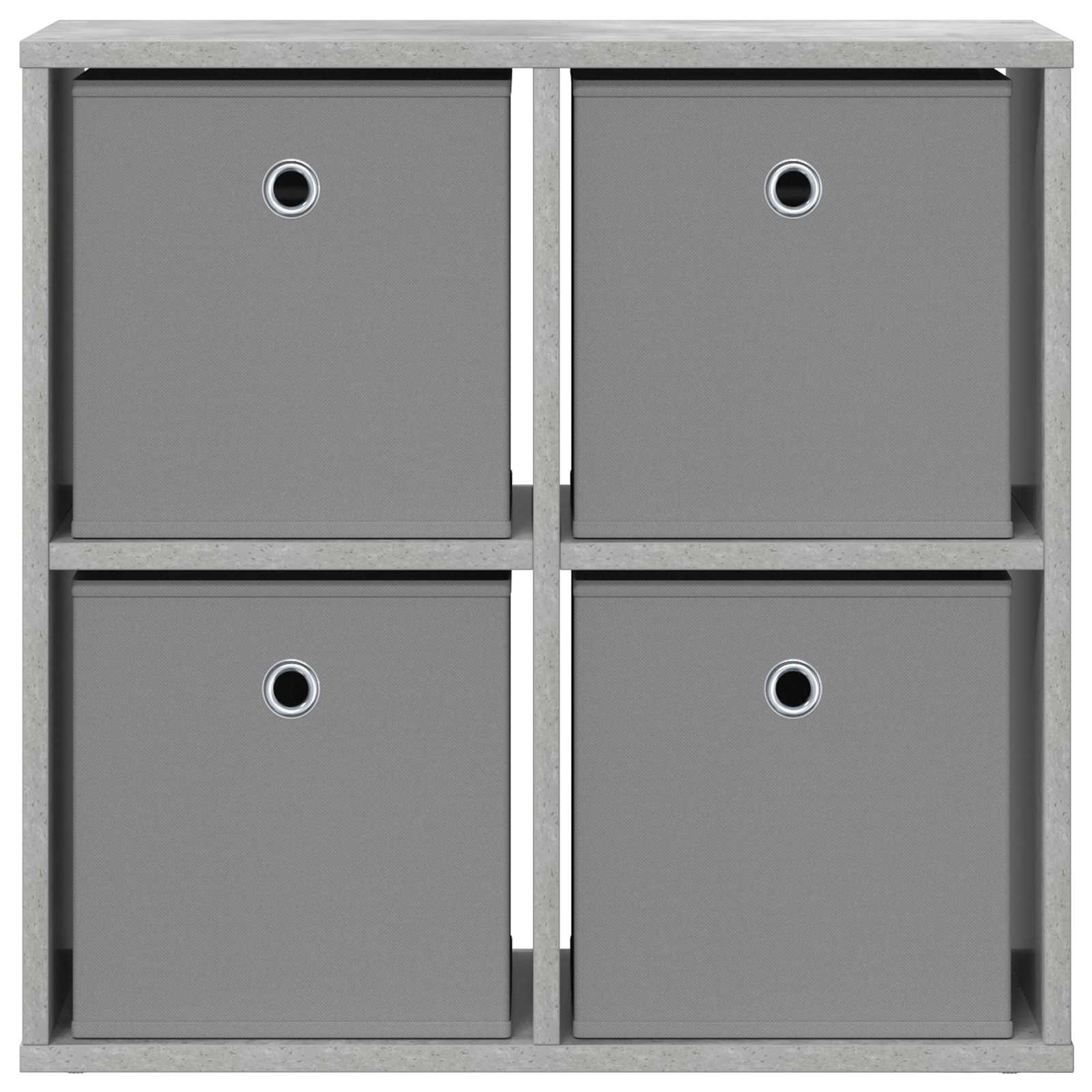 vidaXL Sideboard Concrete Grey 59.5 x 27 x 57 cm 6