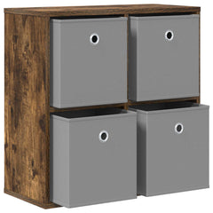 vidaXL Sideboard Smoked Oak 59.5 x 27 x 57 cm 5