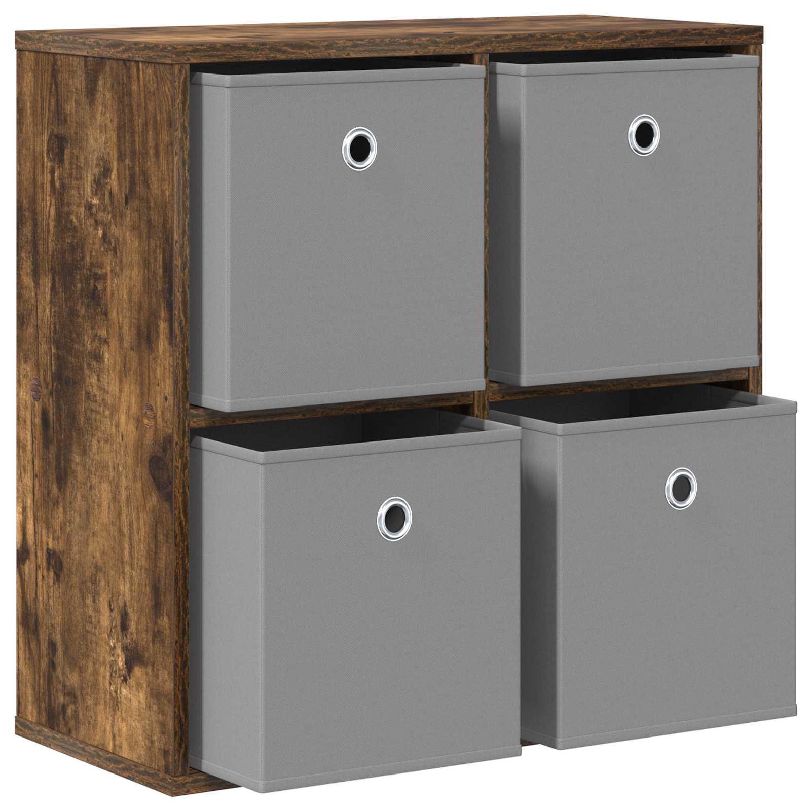 vidaXL Sideboard Smoked Oak 59.5 x 27 x 57 cm 5