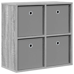 vidaXL Sideboard Grey Sonoma 59.5 x 27 x 57 cm 2