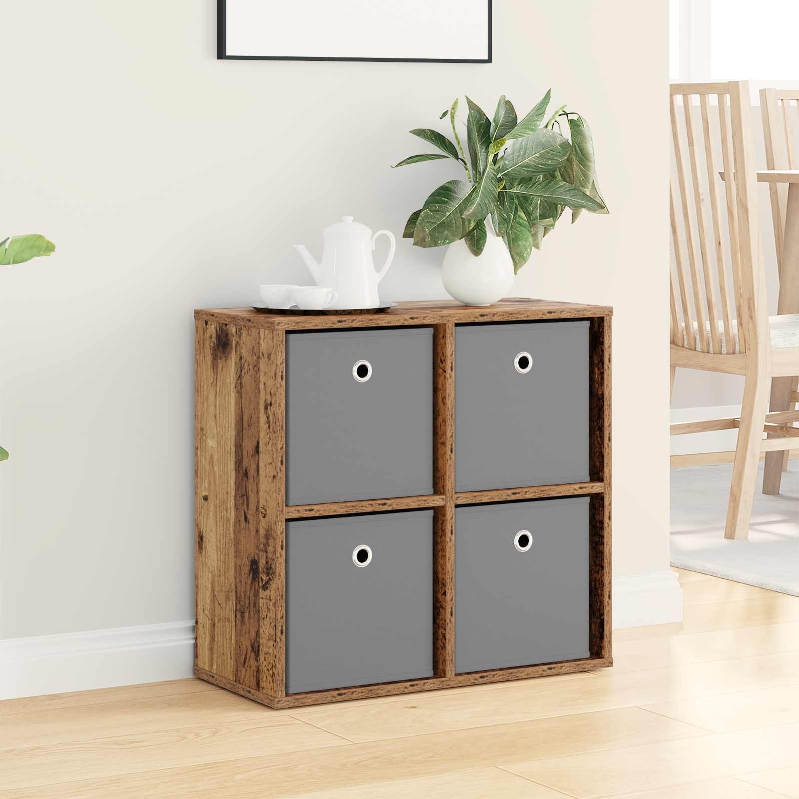 vidaXL Sideboard Old Wood 59.5 x 27 x 57 cm 4