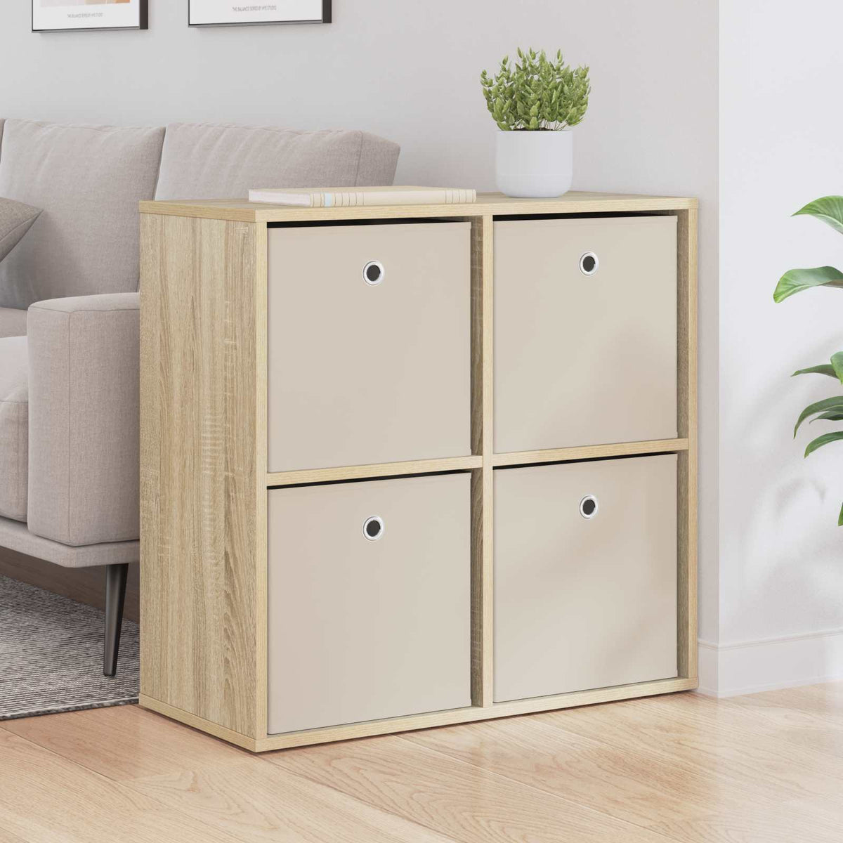 Sideboard 68.5 x 32 x 67 cm Sonoma oak