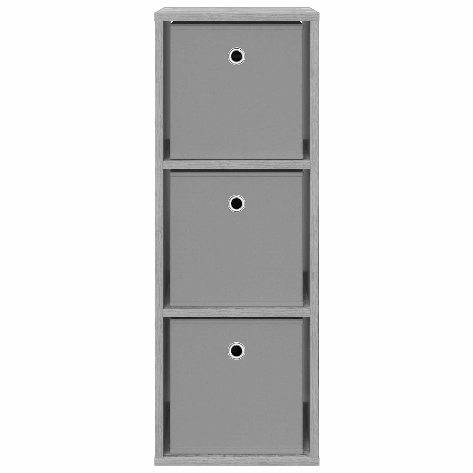 vidaXL Sideboard with Drawer Grey Sonoma 30.5 x 27 x 84.5 cm 5