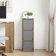 vidaXL Sideboard Artisan Oak 30.5 x 27 x 84.5 cm 3