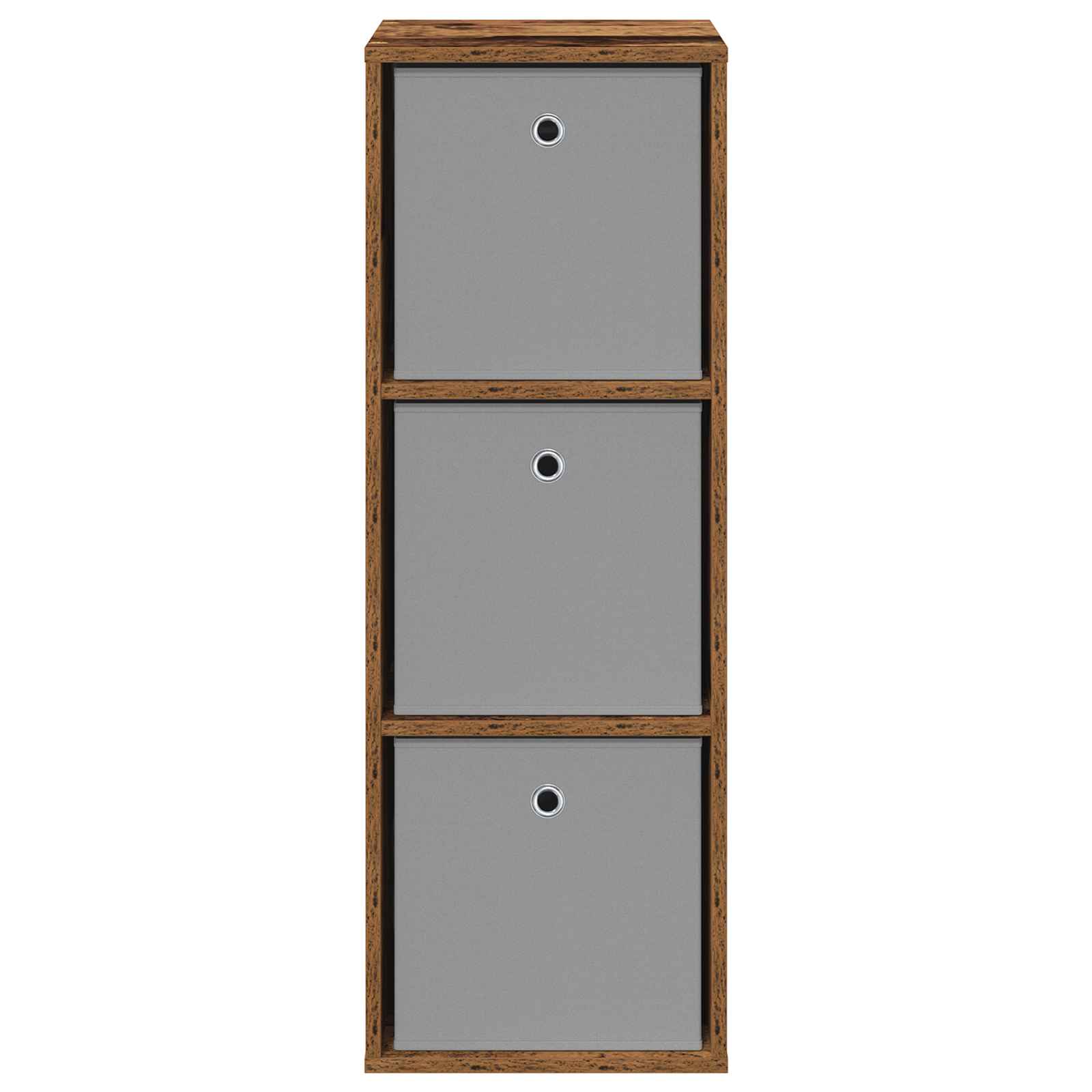 vidaXL Sideboard with Drawer Old Wood 35 x 32 x 99.5 cm 5