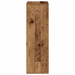 vidaXL Sideboard with Drawer Old Wood 35 x 32 x 99.5 cm 6