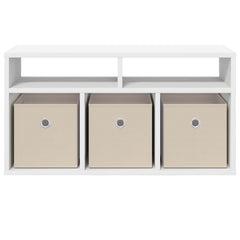 vidaXL Lowboard with Drawer White 72 x 22.5 x 38 cm 6