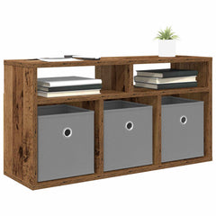 vidaXL Lowboard with Drawer Old Wood 72 x 22.5 x 38 cm 3