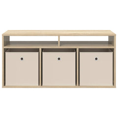 vidaXL Lowboard with Drawer Sonoma Oak 102 x 32 x 48.5 cm 6