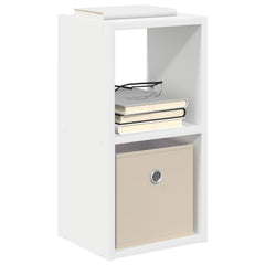 vidaXL Bedside Table 2 pcs White 25.5 x 22 x 49.5 cm Engineered Wood 3