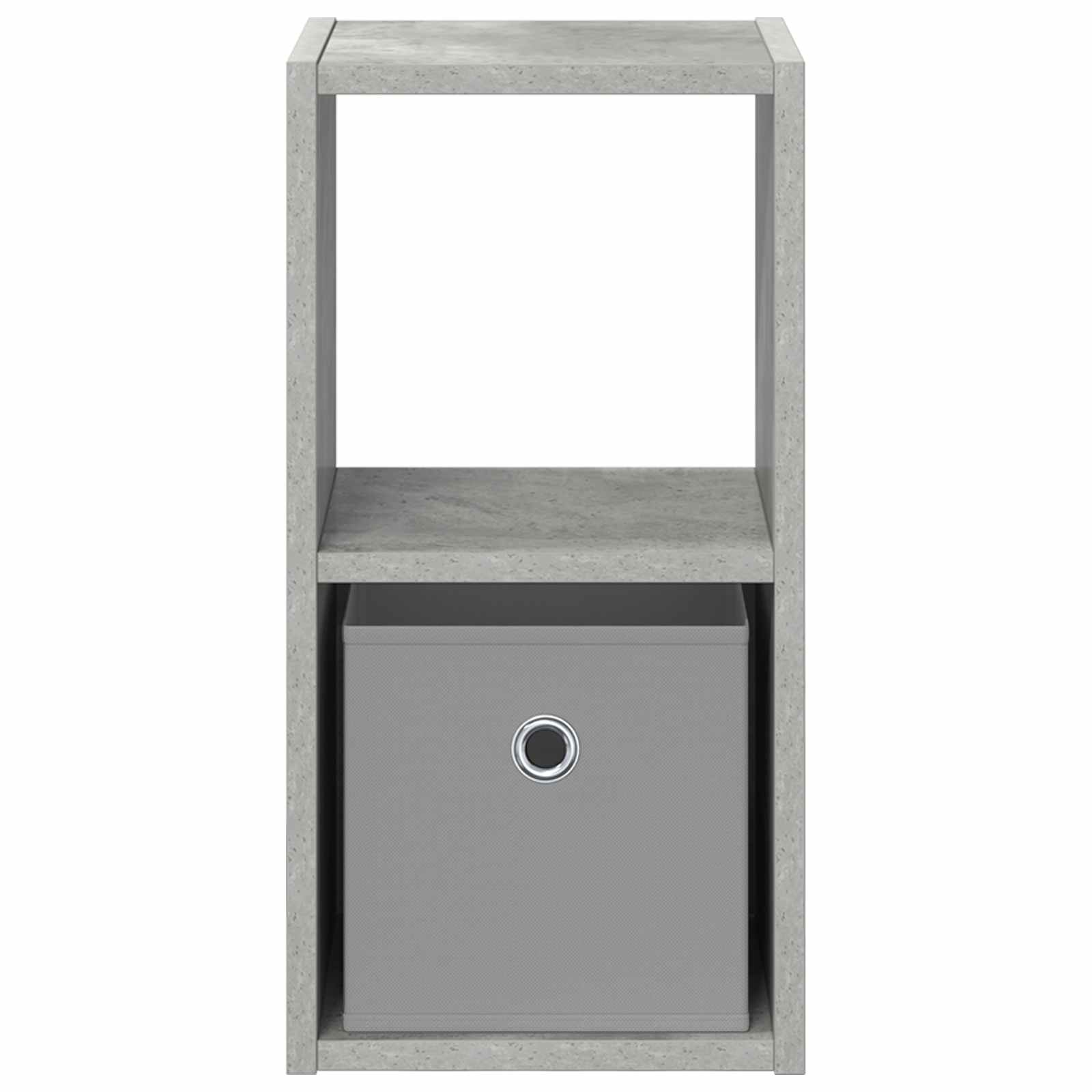 vidaXL Bedside Table 2 pcs Concrete Grey 25.5 x 22 x 49.5 cm 6