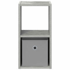 vidaXL Bedside Table 2 pcs Concrete Grey 25.5 x 22 x 49.5 cm 6