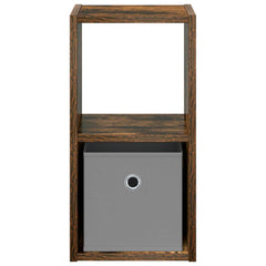 vidaXL Bedside Table 2 pcs Smoked Oak 25.5 x 22 x 49.5 cm 6