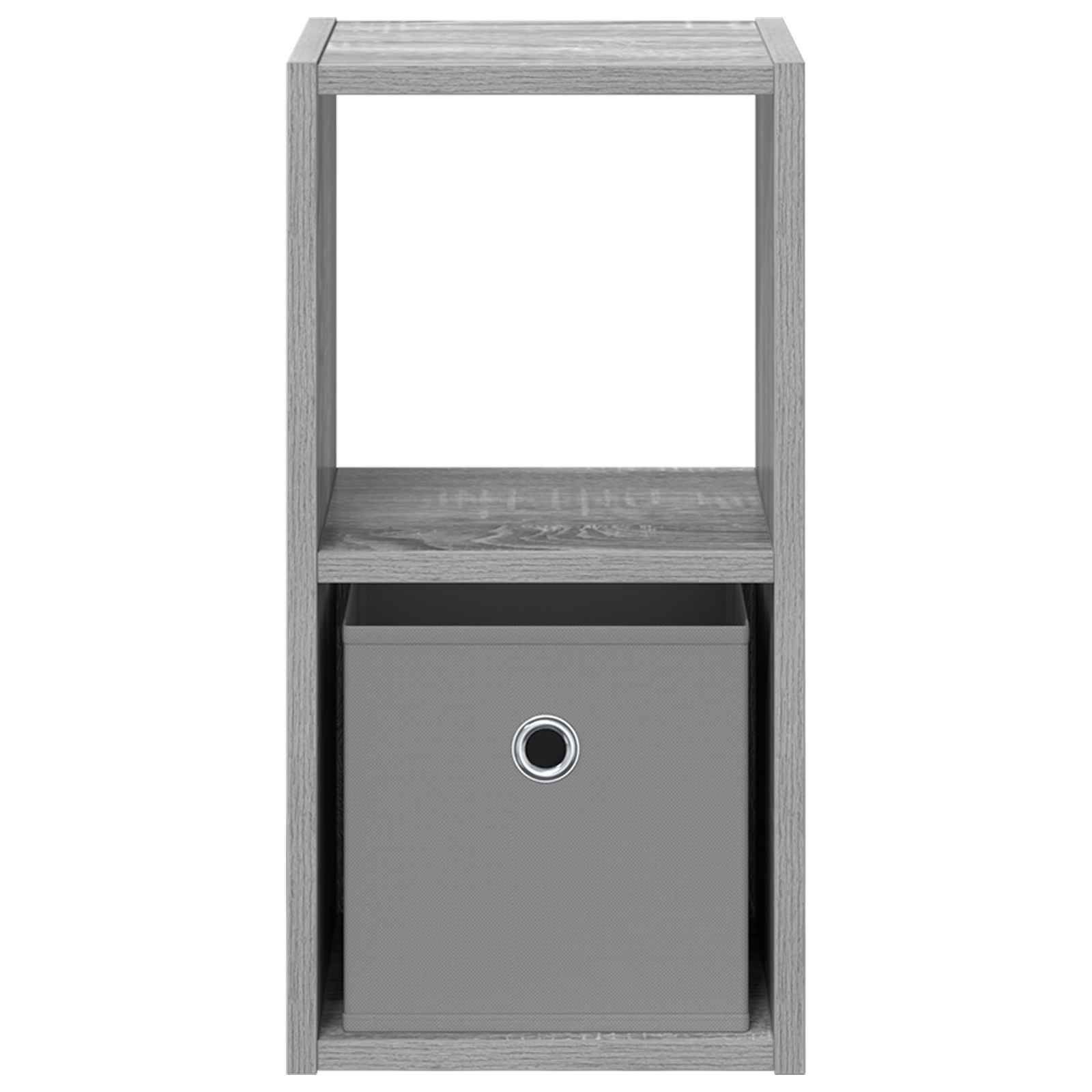 vidaXL Bedside Table 2 pcs Grey Sonoma 25.5 x 22 x 49.5 cm 6