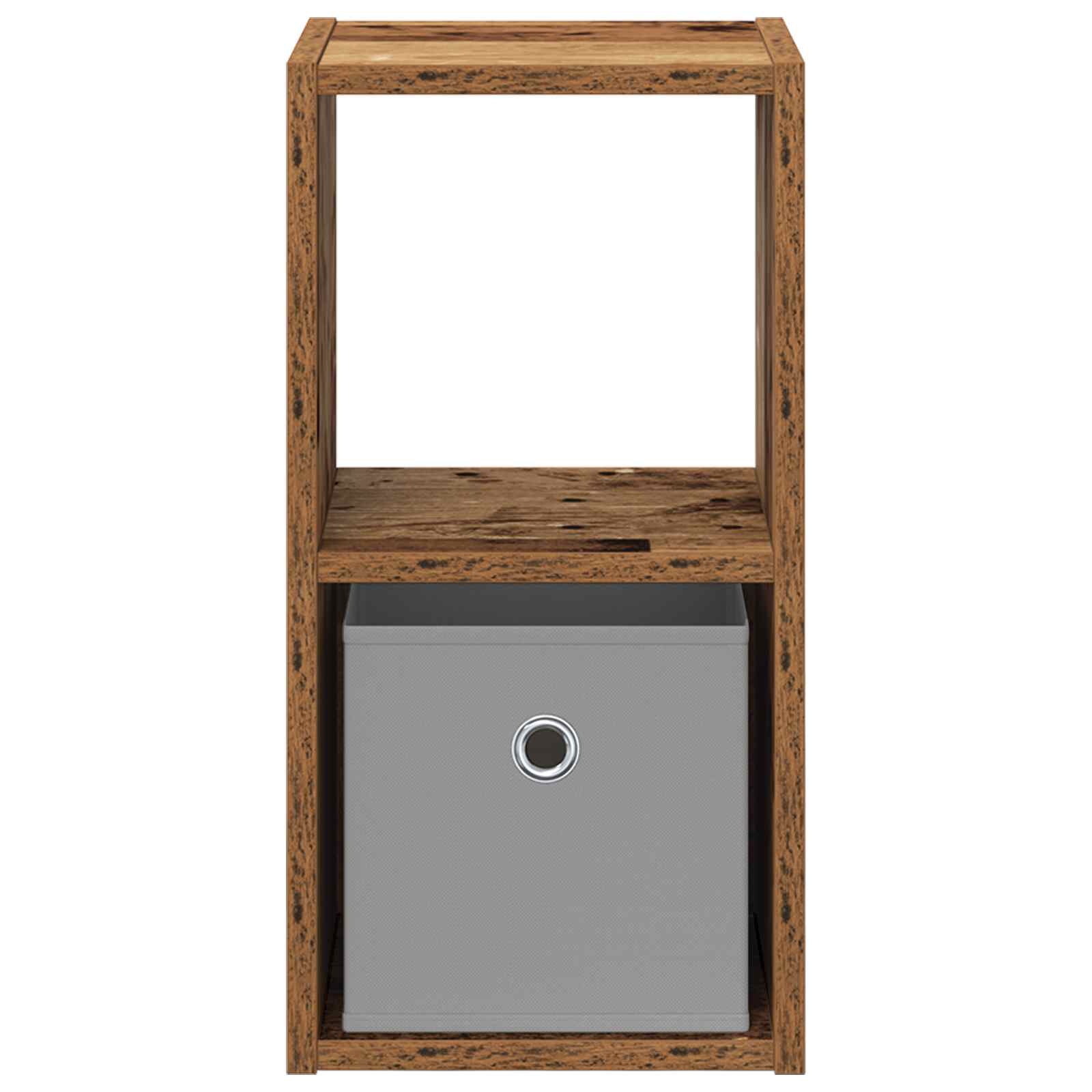 vidaXL Bedside Table 2 pcs Old Wood 25.5 x 22 x 49.5 cm 6
