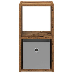 vidaXL Bedside Table 2 pcs Old Wood 25.5 x 22 x 49.5 cm 6