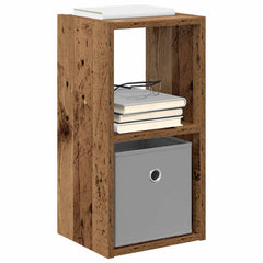 vidaXL Bedside Table 2 pcs Old Wood 25.5 x 22 x 49.5 cm 3