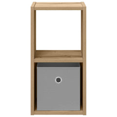vidaXL Bedside Table 2 pcs Artisan Oak 25.5 x 22 x 49.5 cm 6