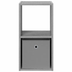 vidaXL Bedside Table Grey Sonoma 30.5 x 27 x 59.5 cm Engineered Wood 6