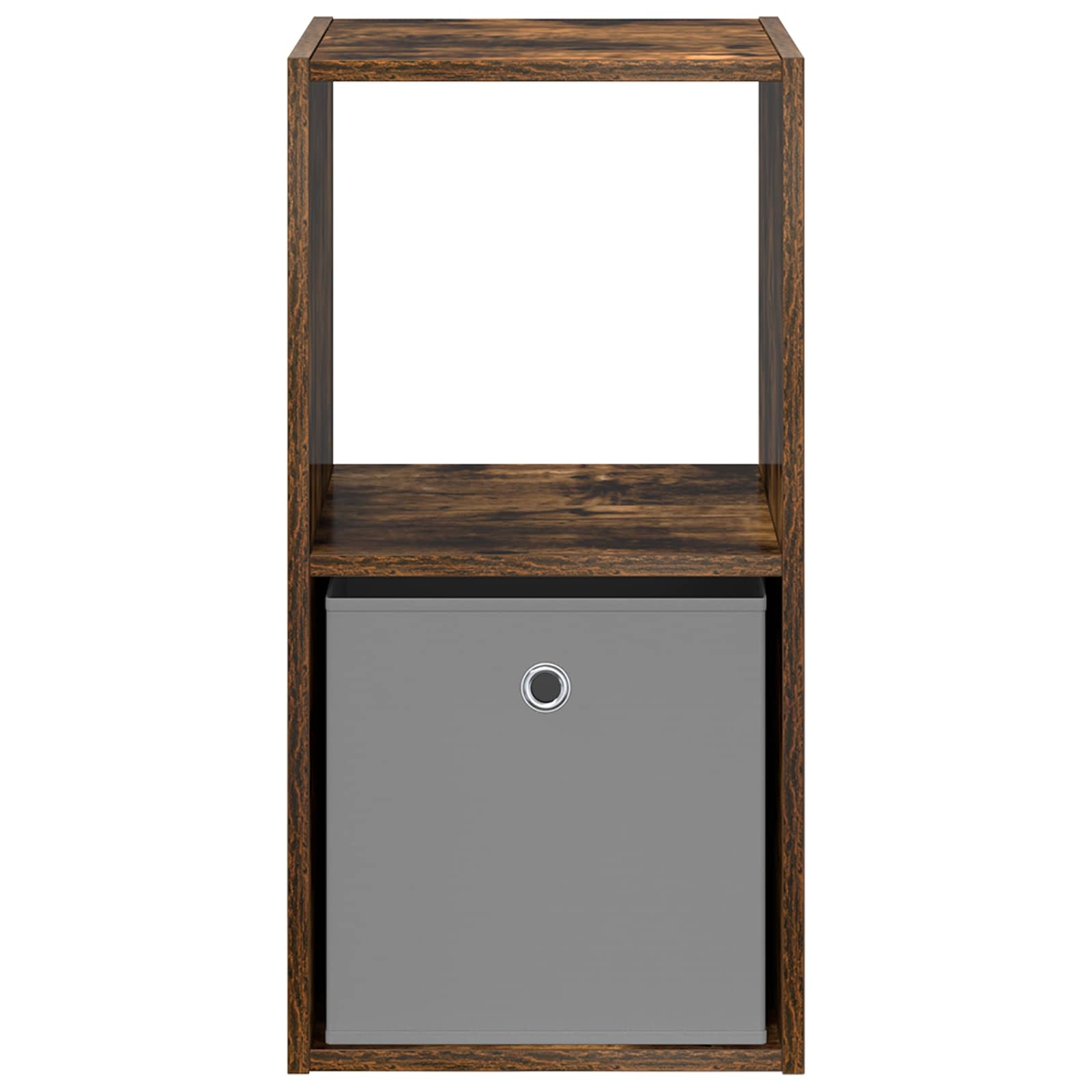 vidaXL Bedside Table Smoked Oak 35 x 32 x 68.5 cm Engineered Wood 6
