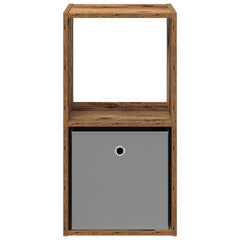 vidaXL Bedside Table Old Wood 35 x 32 x 68.5 cm Engineered Wood 6