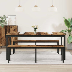 vidaXL Dining Tables 180 x 90 x 75 cm Engineered Wood Rectangular 4