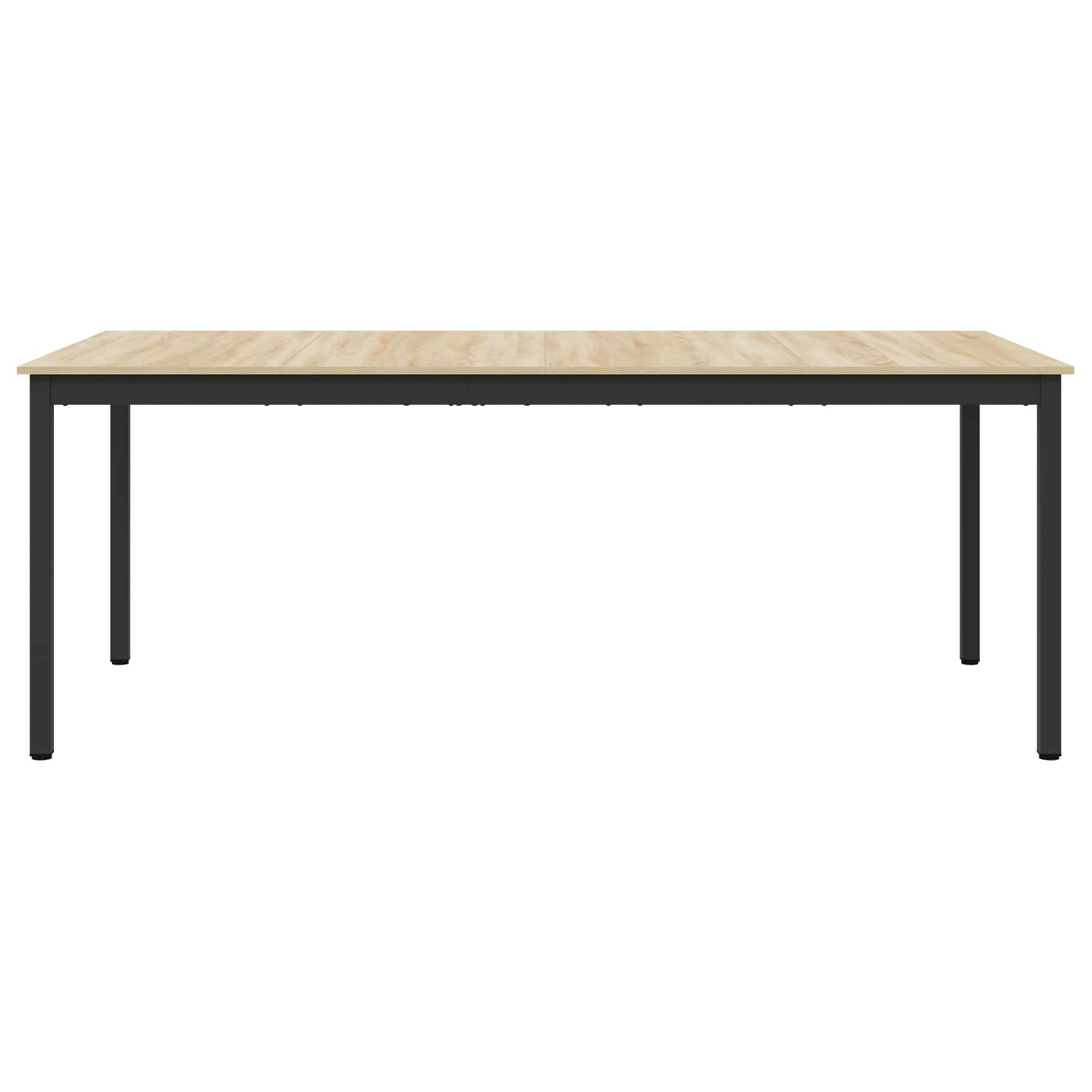 vidaXL Dining Tables 200 x 100 x 75 cm Engineered Wood Rectangular 5