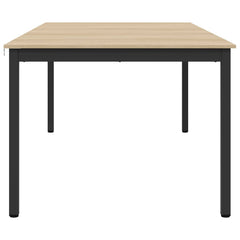 vidaXL Dining Tables 200 x 100 x 75 cm Engineered Wood Rectangular 6