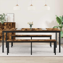 vidaXL Dining Tables 200 x 100 x 75 cm Engineered Wood Rectangular 4