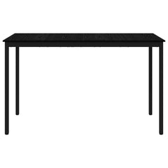 vidaXL Standing Bar Table Engineered Wood Rectangular 5