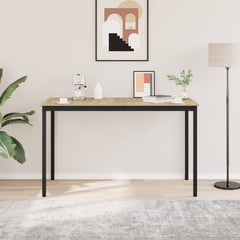 vidaXL Standing Bar Table Engineered Wood Rectangular 4