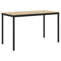vidaXL Standing Bar Table Engineered Wood Rectangular 2
