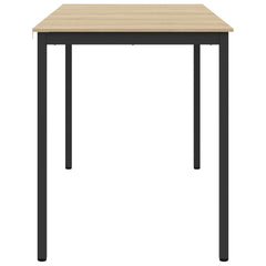 vidaXL Standing Bar Table Engineered Wood Rectangular 6