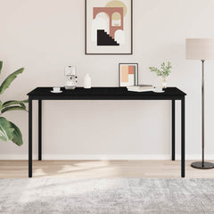 vidaXL Standing Bar Table Engineered Wood Rectangular 4