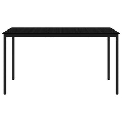 vidaXL Standing Bar Table Engineered Wood Rectangular 5
