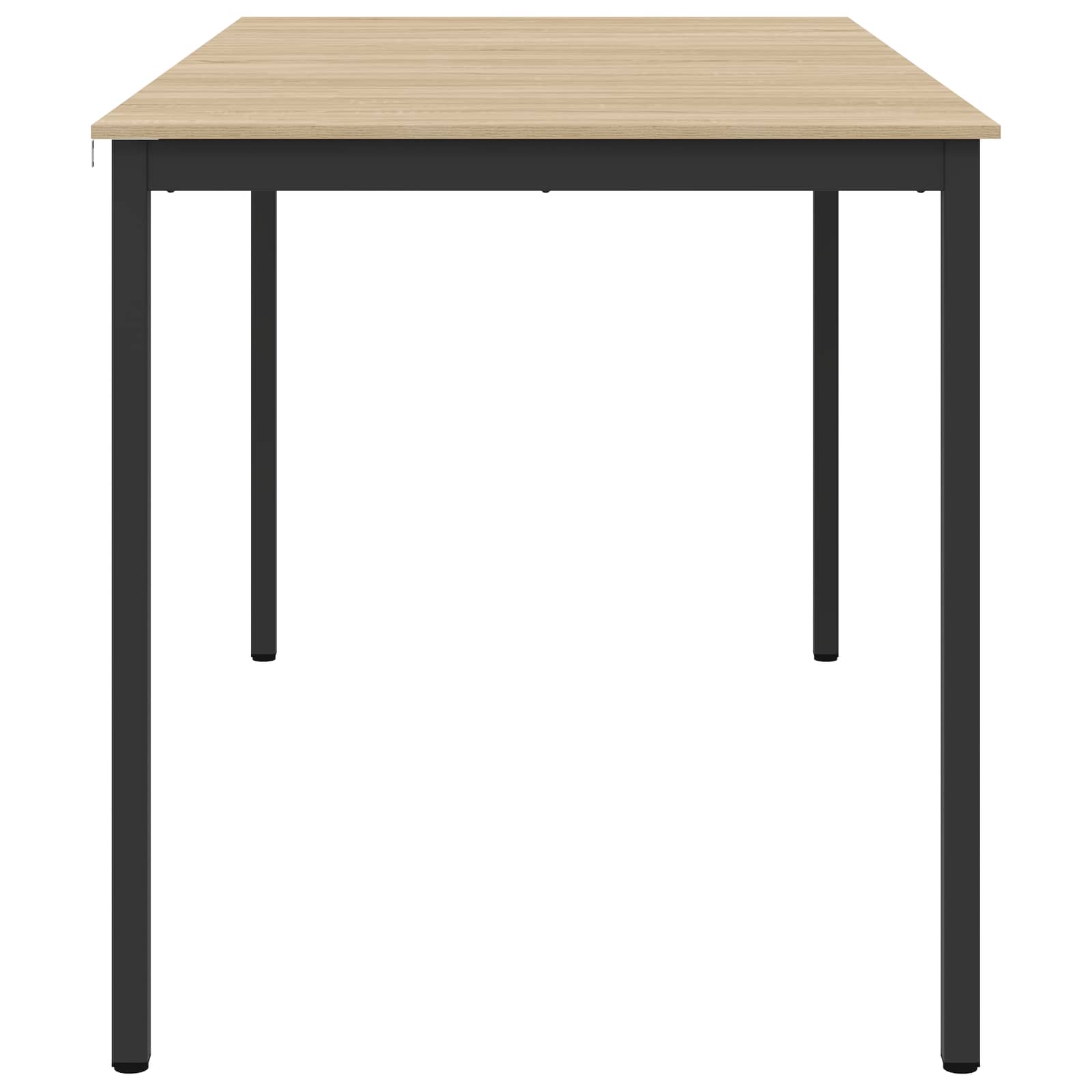 vidaXL Standing Bar Table Engineered Wood Rectangular 6