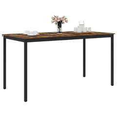 vidaXL Standing Bar Table Engineered Wood Rectangular 3
