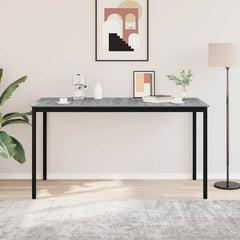 vidaXL Standing Bar Table 2 pcs Engineered Wood Rectangular 4
