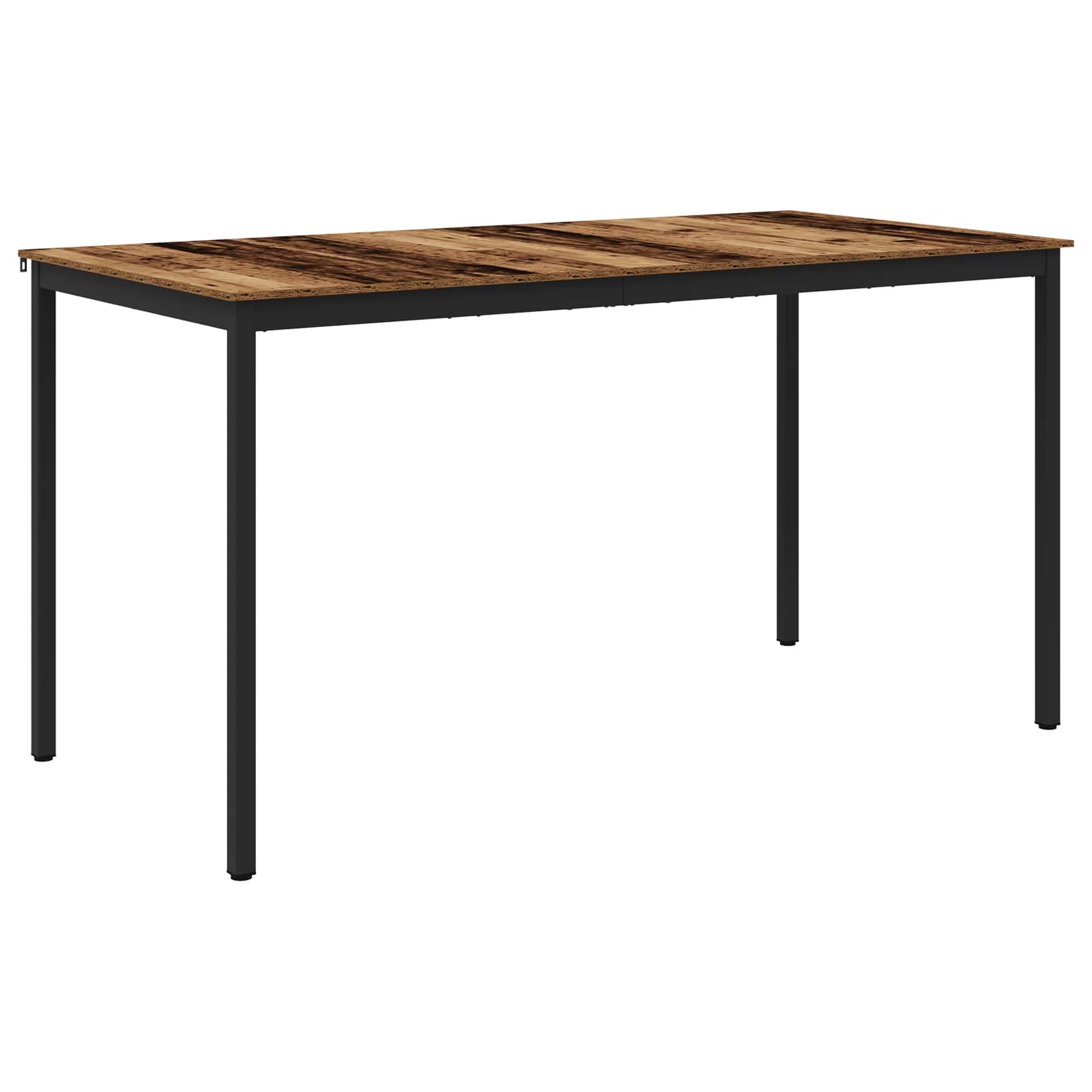 vidaXL Standing Bar Table Engineered Wood Rectangular 2