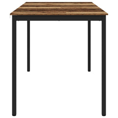 vidaXL Standing Bar Table Engineered Wood Rectangular 6