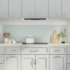 Kitchen Backsplashes White 70x50 cm Tempered Glass 2 pcs Milk 90 cm