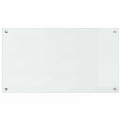 vidaXL Kitchen Backsplash 2 pcs Transparent 90 x 50 cm Tempered Glass 4